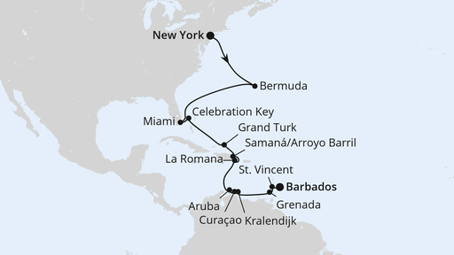 Bermuda, Florida & Karibik ab New York