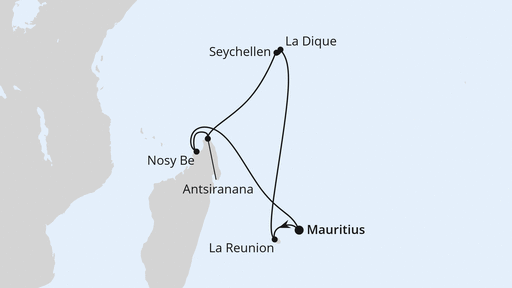 Mauritius, Seychellen & Madagaskar 1