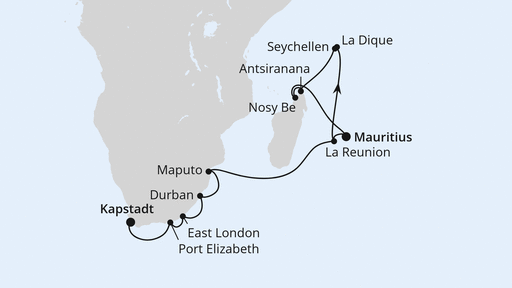 Südafrika, Seychellen, Mauritius & Madagaskar 2