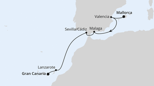 Von Mallorca nach Gran Canaria 2