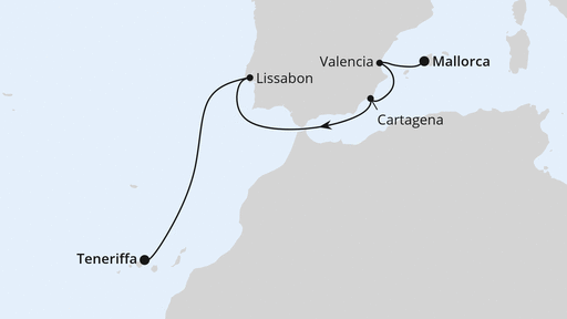 Spanien, Portugal & Kanaren ab Mallorca 2