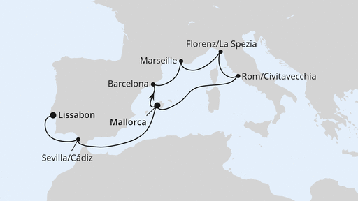 Perlen am Mittelmeer mit Lissabon ab Mallorca
