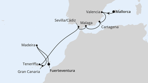 Spanische Mittelmeerküste, Kanaren & Madeira 2