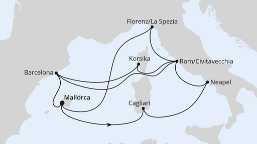 Große Mittelmeer-Reise ab Mallorca 1