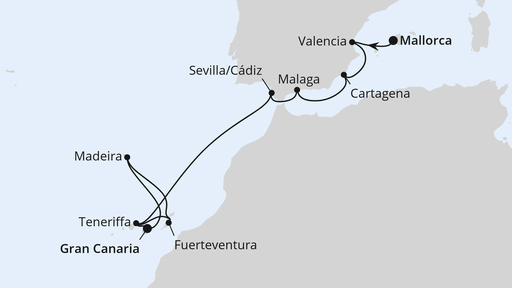 Spanische Mittelmeerküste, Kanaren & Madeira 1