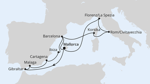 Große Mittelmeer-Reise ab Mallorca 3
