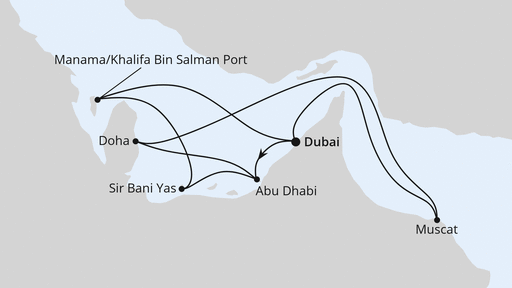 Große Orient-Reise ab Dubai