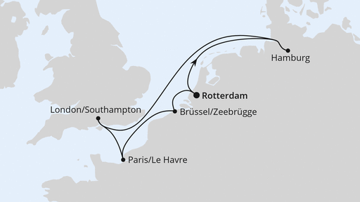 Metropolen ab Rotterdam