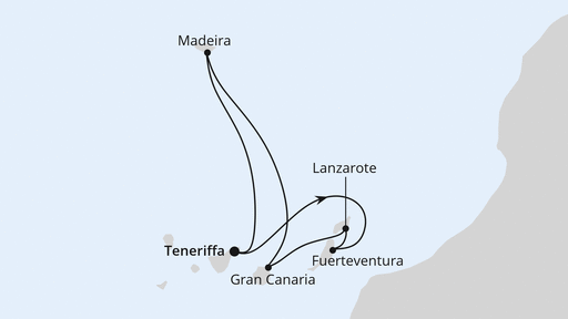 Kanaren & Madeira ab Teneriffa