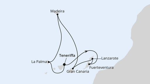 Kanaren & Madeira ab Teneriffa