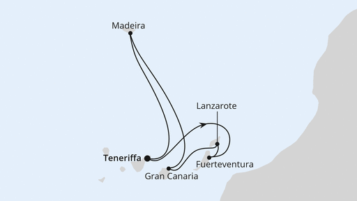 Kanaren & Madeira ab Teneriffa