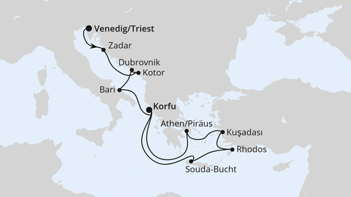 Adria & Griechenland ab Triest 2