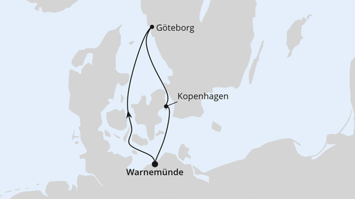 Kurzreise nach Göteborg & Kopenhagen ab Warnemünde