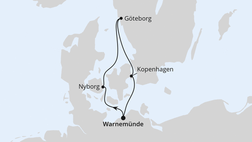 Kurzreise nach Dänemark & Schweden ab Warnemünde