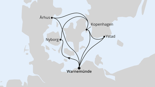 Schweden & Dänemark ab Warnemünde 1