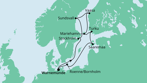 Schärengärten der Ostsee mit Hansesail