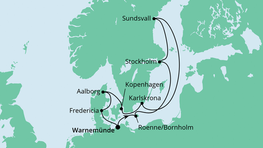 Schärengärten der Ostsee mit Hansesail 1