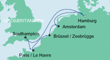 Route: Nordeuropa 1 mit AIDAsol